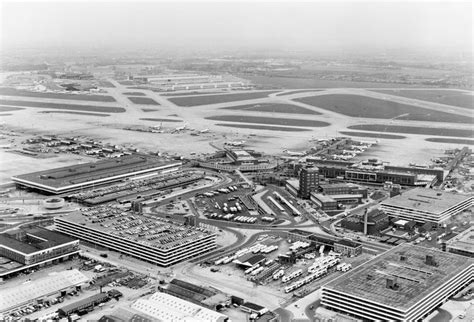 Aerial View Of Central Terminal Buildings 1960s Heathrow Heathrow