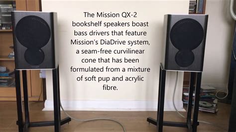 Mission Qx 2 Bookshelf Speakers Demo And Overview Playing Dave Brubeck