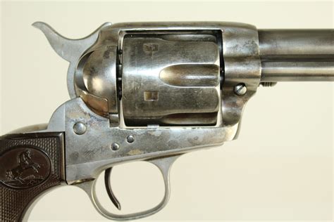 Colt 1873 Saa Peacemaker Single Action Army Revolver Antique 008