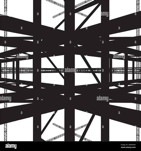 Abstract Metal Constructions Structure Vector Stock Vector Image And Art