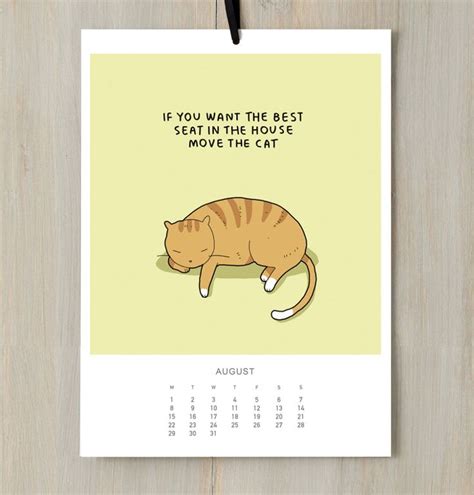The Purrfect Cat Calendar To Keep You Smiling All Year Long