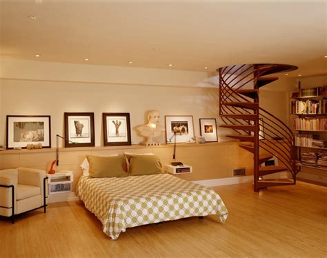20 Beautiful Bedrooms With Stairs Home Design Lover