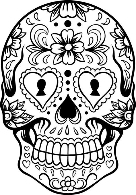 See more ideas about coloring pages, adult coloring pages, colouring pages. coloring pages for teens | Skull coloring pages, Skull ...