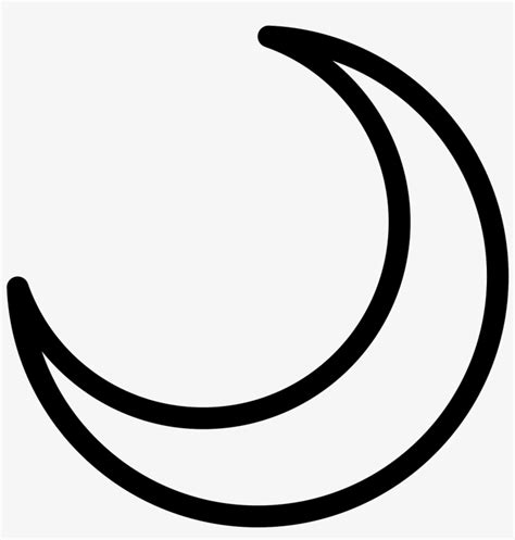 Crescent Moon Png Clip Art Black And White Library Moon Black And
