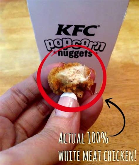 And then you have kfc's chicken nuggets. A Nugget-Vention with KFC Popcorn Chicken Nuggets