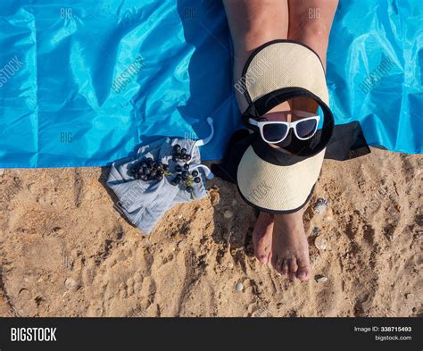 On Sand Legs Tan Woman Image Photo Free Trial Bigstock