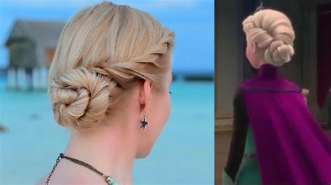 Maybe you would like to learn more about one of these? Frozen's Elsa hair tutorial. Updo hairstyle for prom ...