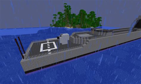 Us Navy Ticonderoga Class Cruiser Minecraft Map