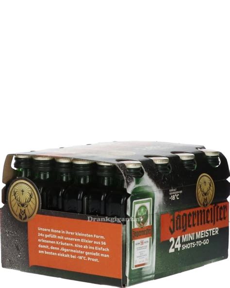 Jagermeister 24 Mini Box Online Kopen Drankgigantde