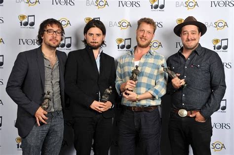 Mumford And Sons Accepting Their Ivor Award May 2014 First Public