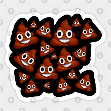Poop Emoji Emoji Company Emoji Co Sticker Teepublic