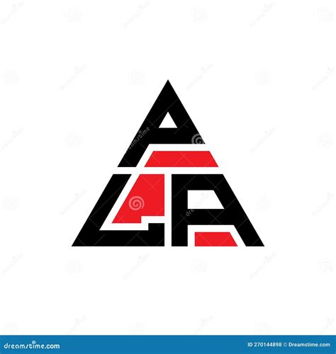 Pla Triangle Letter Logo Design With Triangle Shape Pla Triangle Logo