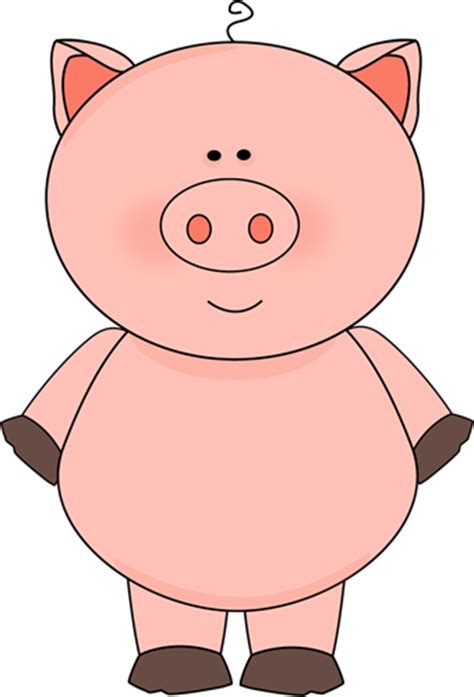 Pig Clipart Black And White Free Clip Art Library