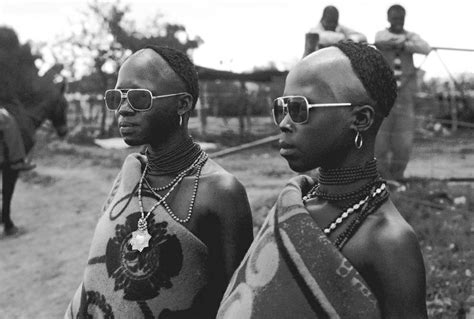 Portrait Of Two Young Basotho Initiates Via Zwarsheep Flickr African