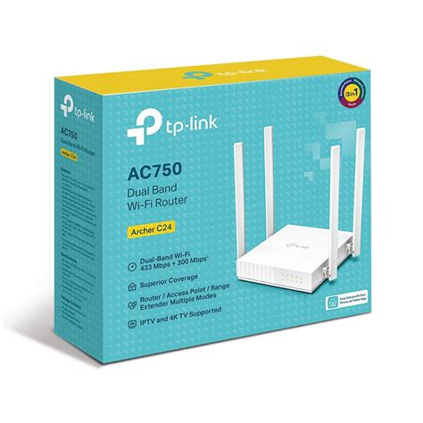 Tp Link Archer C24 Ac750 Dual Band Wi Fi Router