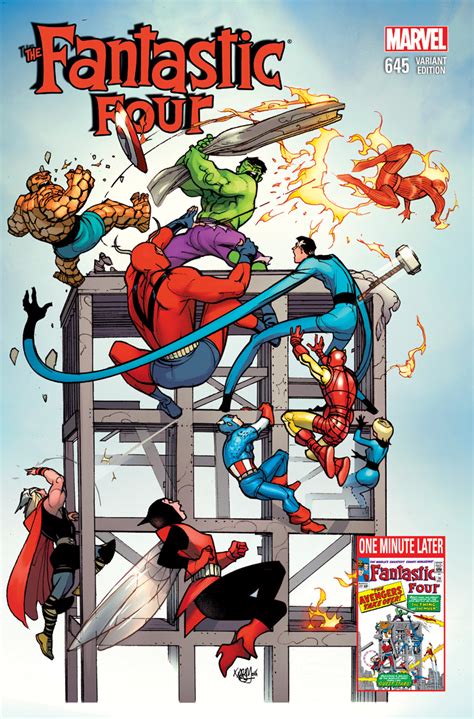 Fantastic Four 2014 645 Avengers Variant Comic Issues Marvel