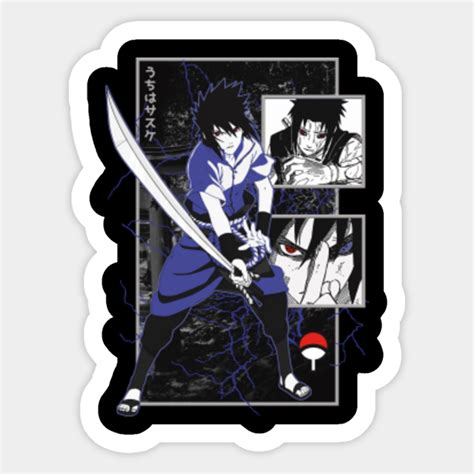 Sasuke Uchiha Naruto Sasuke Sticker Teepublic