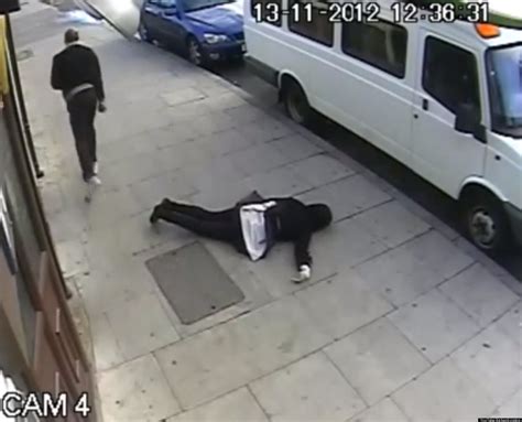 man appears to knock teen girl unconscious with punch attack captured on cctv video huffpost