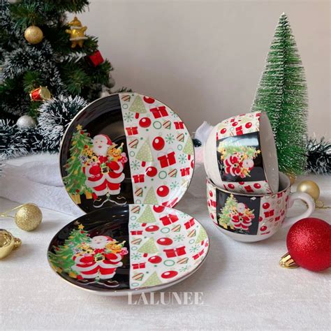 Jual Parsel Tas Anyaman Natal Unik Hampers Natal Isi Cangkir Set