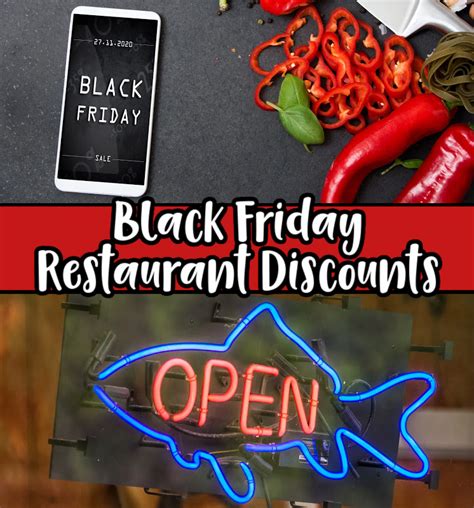 Black Friday Restaurant Discounts And Freebies 2020