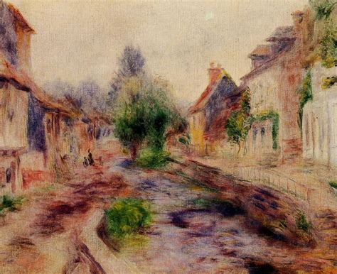 The Village Painting Pierre Auguste Renoir Oil Paintings