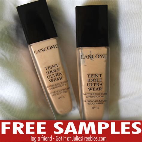 Free 10 Day Lancome Foundation Samples - Julie's Freebies
