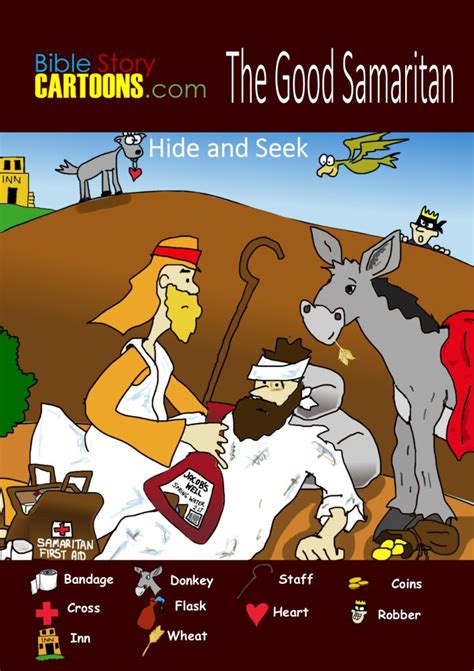Hide And Seek The Good Samaritan Good Samaritan Bible Story Bible