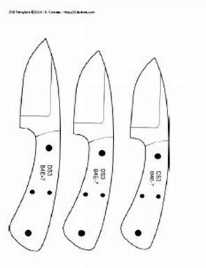 Check spelling or type a new query. Image result for Printable Knife Templates | Knife ...