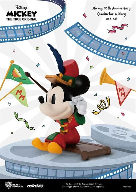 【beast Kingdom】mea 008 Disney Mickey Mouse 90th Anniversary Conductor