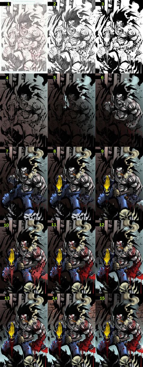 Lobo Vs Wolverine Step By Step By Sandoval Art On Deviantart