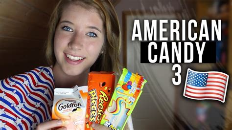 Trying American Candy Youtube