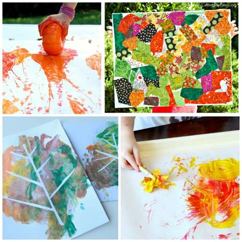 Fall Art Projects For Elementary Students Fall Painting Ideas And Art