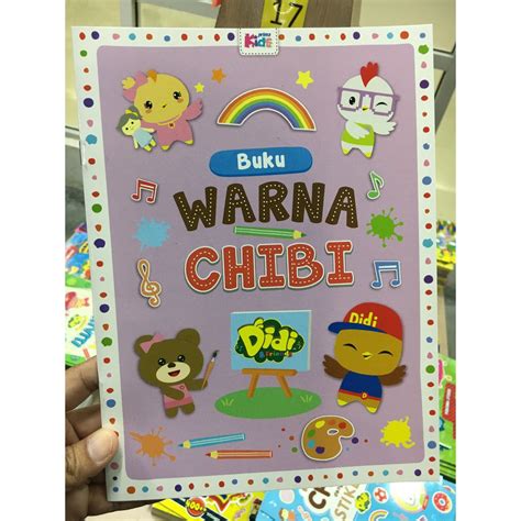 Buku Warna Chibi Didi And Friend Shopee Malaysia