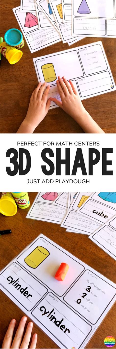 Ideas For Teaching 3d Shapes In Kindergarten 3d Shape Learning