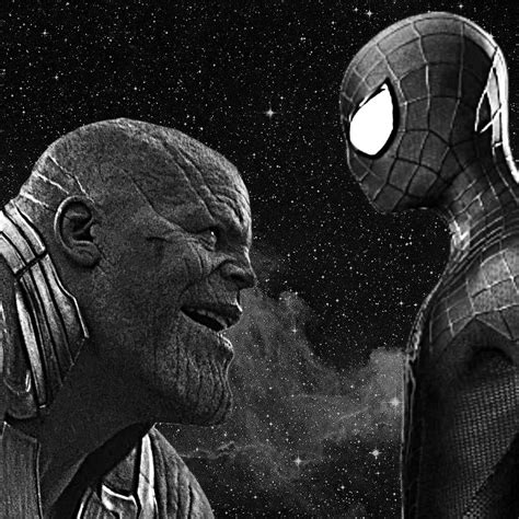 Thanos Vs Spider Man By Dhv123 On Deviantart