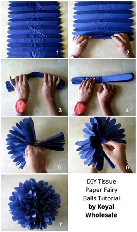 Diy Tissue Paper Balls Pictures Photos And Images For