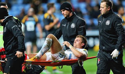 England And Exeter Centre Henry Slade Set To Miss Rest Of Season With