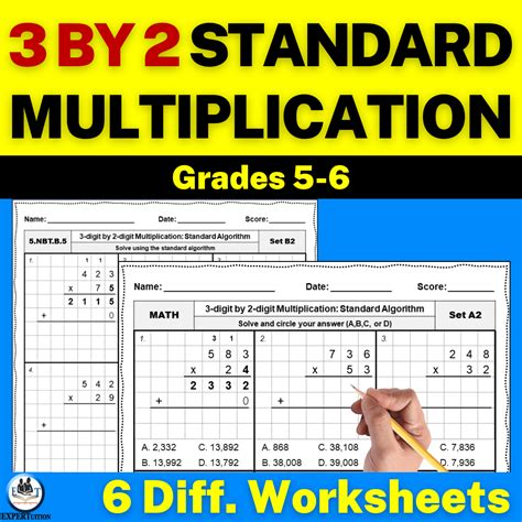 3 Digit By 2 Digit Long Multiplication Worksheets Expertuition