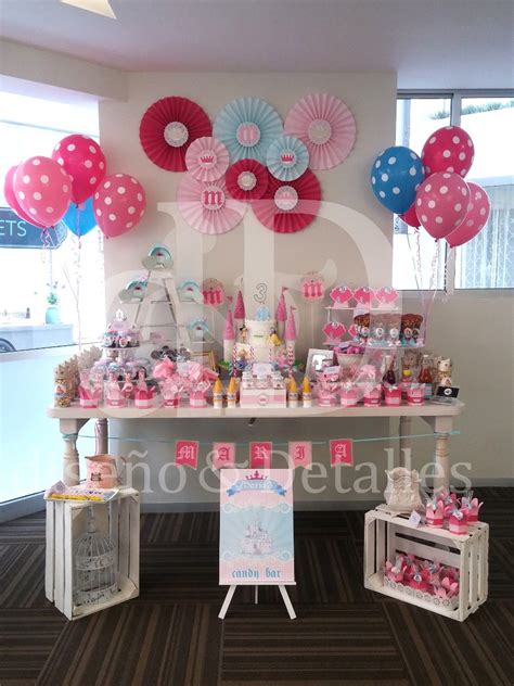 Podrás usar tus fotos guardadas en canva todas las veces que quieras. Mesa De Dulces Infantil Princesas Cualquier Tema ...