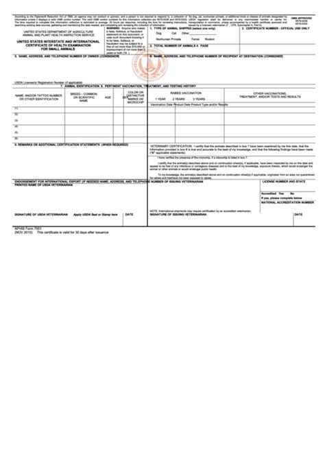 Aphis Form Fillable Printable Forms Free Online
