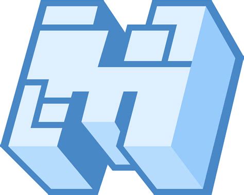 Download Transparent Minecraft Logo Blue Icon Minecraft Logo Icon
