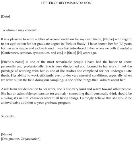 10 Amazing Samples Of Recommendation Letter For Students 2022 Current