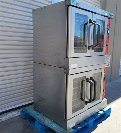 Used Vulcan Vc Gd Gas Stainless Double Stack Full Size Convection Oven