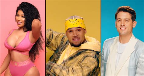 Chris Brown Nicki Minaj And G Eazy Team Up In ‘wobble Up’ Music Video Watch Here Chris Brown