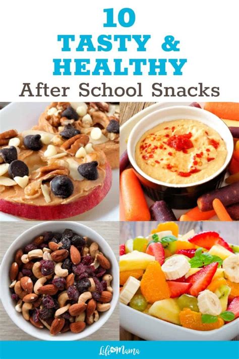 10 Healthy And Tasty After School Snacks