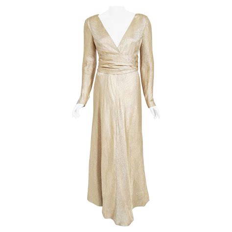 1970s Givenchy Haute Couture Silk Dress For Sale At 1stdibs