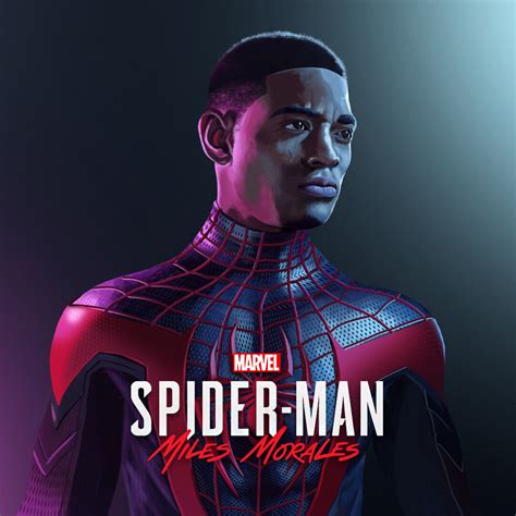 Artstation Miles Morales Ultimate Spider Man 3d Model