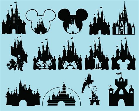 Free Svg Disney Castle Files For Cricut : SVG Disney Castle, Princess