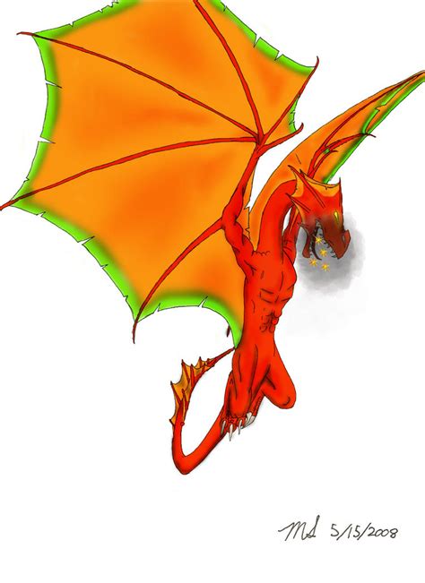 Fire Dragon By Demonicfruitloop On Deviantart