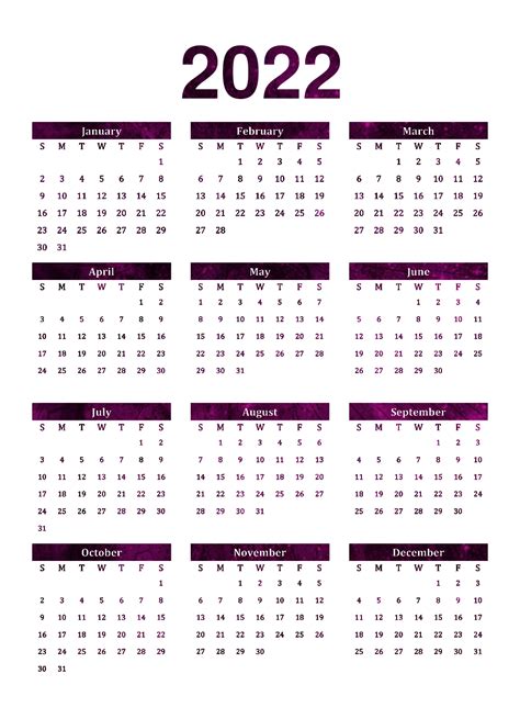 April Calendar 2022 Images